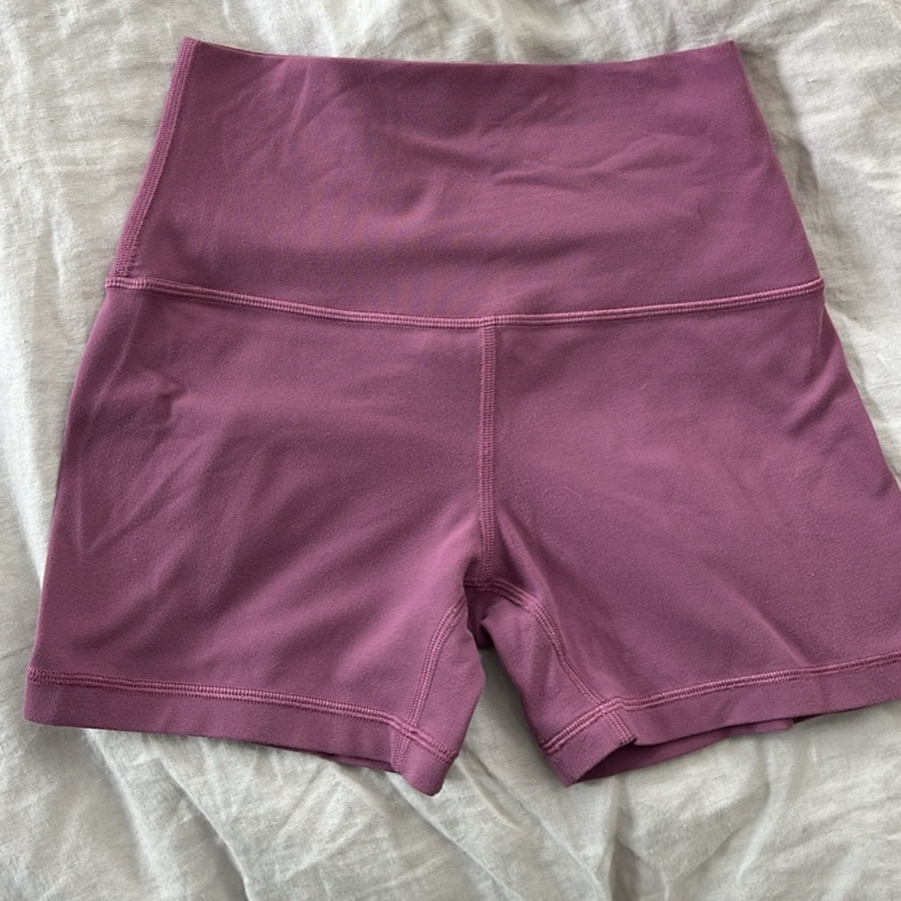 Lululemon align shorts, mauve color, size 4. Good condition. Smoke free home.